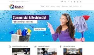 web design eura cleaning services