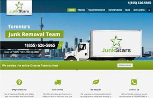 web design junk removal services