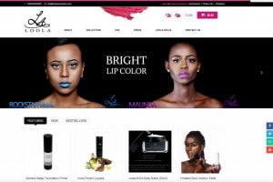 web design cosmetics ecommerce