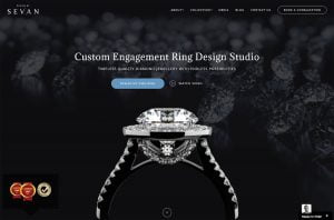 web design jewellery sevan