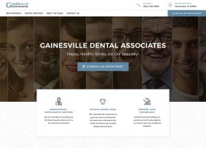 web design dental practice